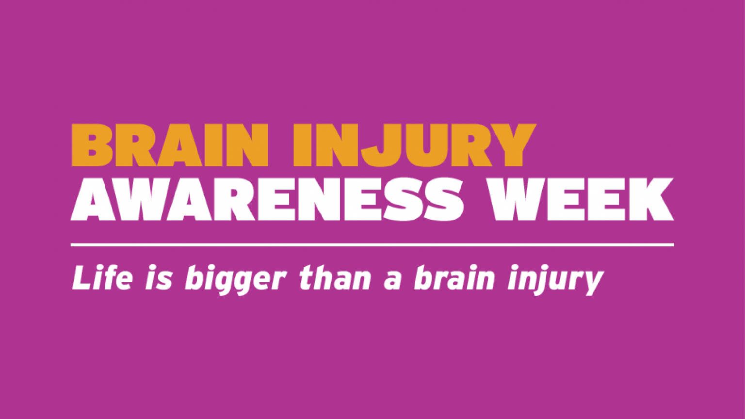 Brain Injury Awareness Week Synapse