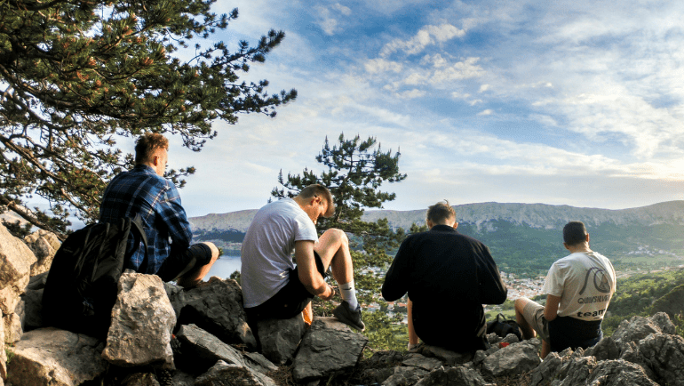 Mens Health Week with Men Hiking Together