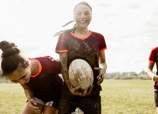 3 Teen Girls Playing Football For Concussions in Children article